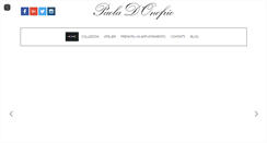 Desktop Screenshot of paoladonofrio.it